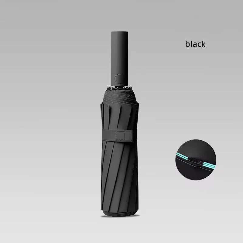 Super Strong 60Bone Windproof Folding Umbrella Telescopic Umbrella Large Automatic Waterproof Anti-storm Sunproof Uv Umbrella