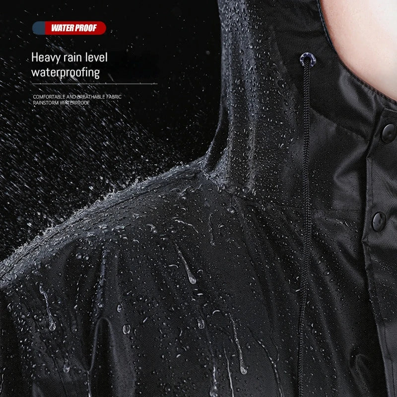 Long raincoat full body rainstorm proof outdoor men's single woman adult raincoat electric motorcycle poncho