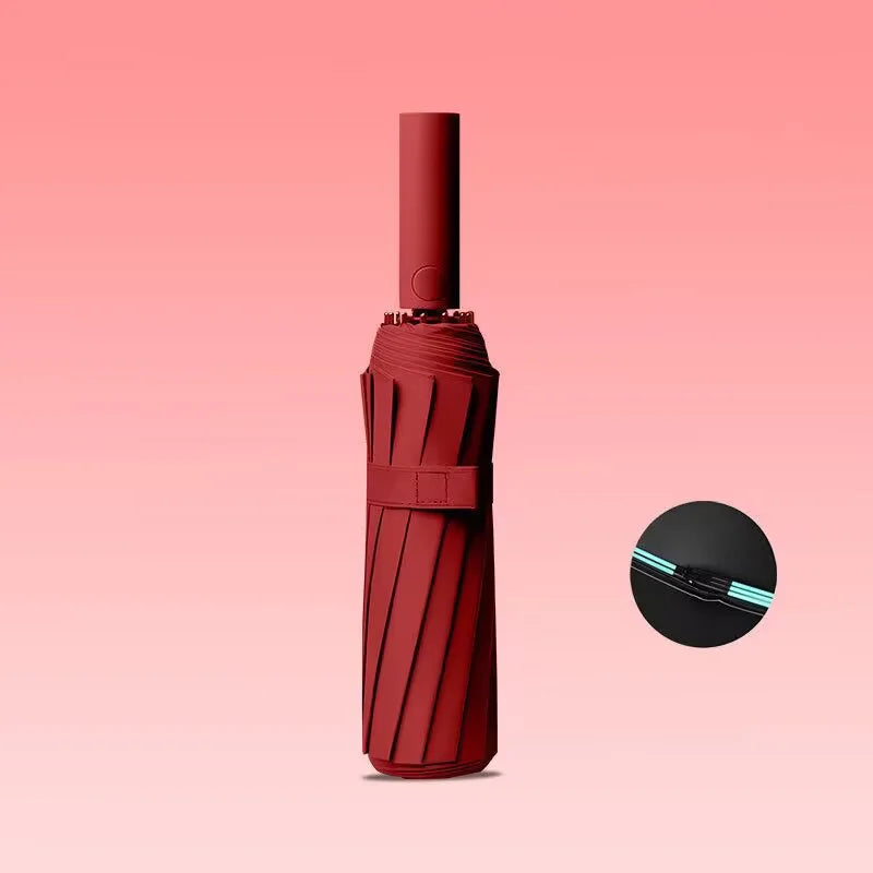 Super Strong 60Bone Windproof Folding Umbrella Telescopic Umbrella Large Automatic Waterproof Anti-storm Sunproof Uv Umbrella