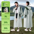 Fashionable Raincoat Long Full Body Rainstorm Proof Female AdultOuter Wear Waist Retractable One-man Electric Car Poncho Outdoor