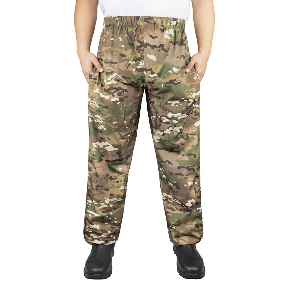 Rain Coat Set Suit Adults Unisex Men Women Camp Raincoat Set Hiking Hunting Fishing Outdoor Rainwear Rain Gears Cover Cp Tree