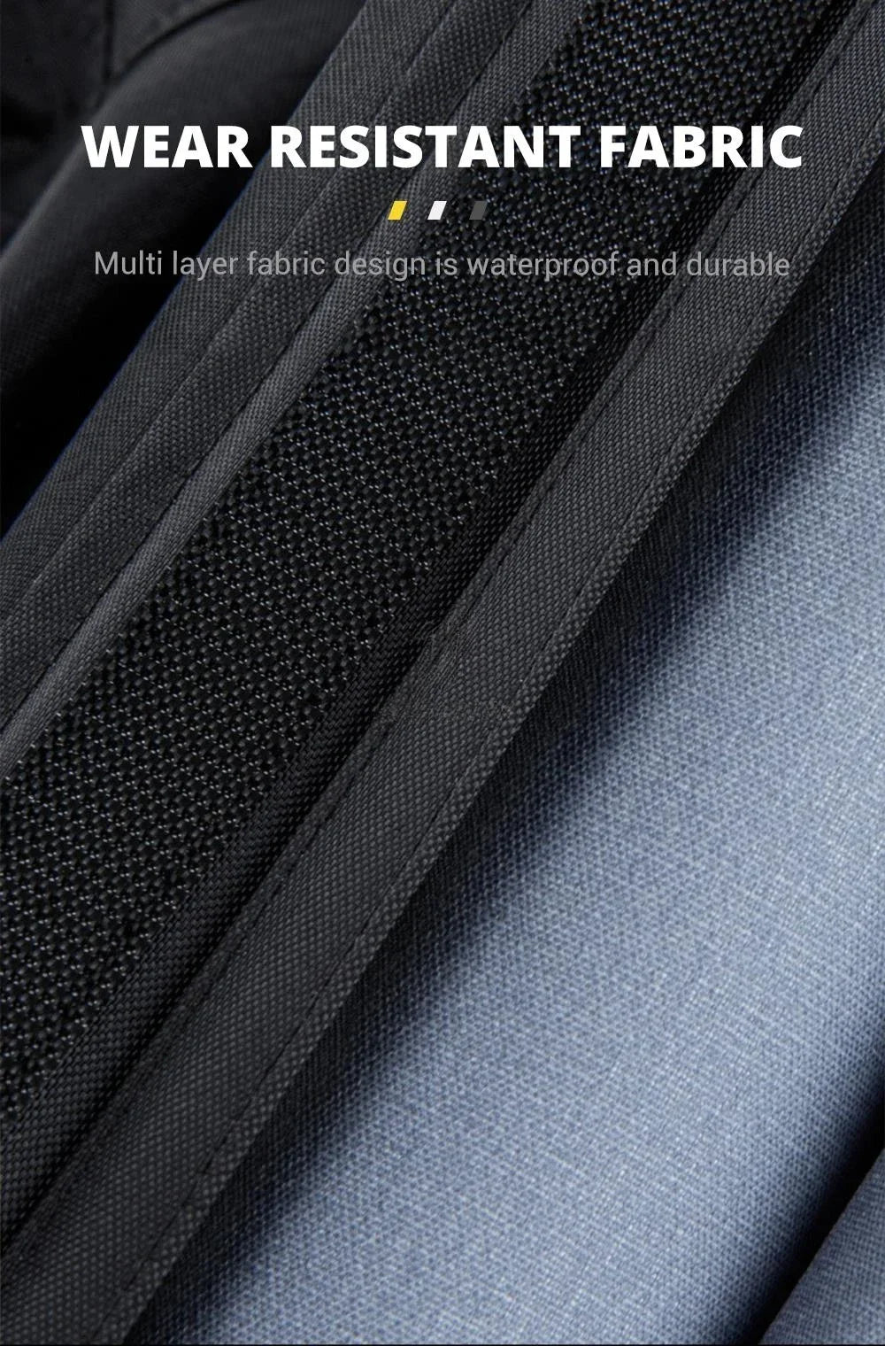 Waterproof Motorcycle Rain Suit-Full Body Raincoat & Rain Pants Set with Reflective Strips Fit for Men Women All-Weather Cycling