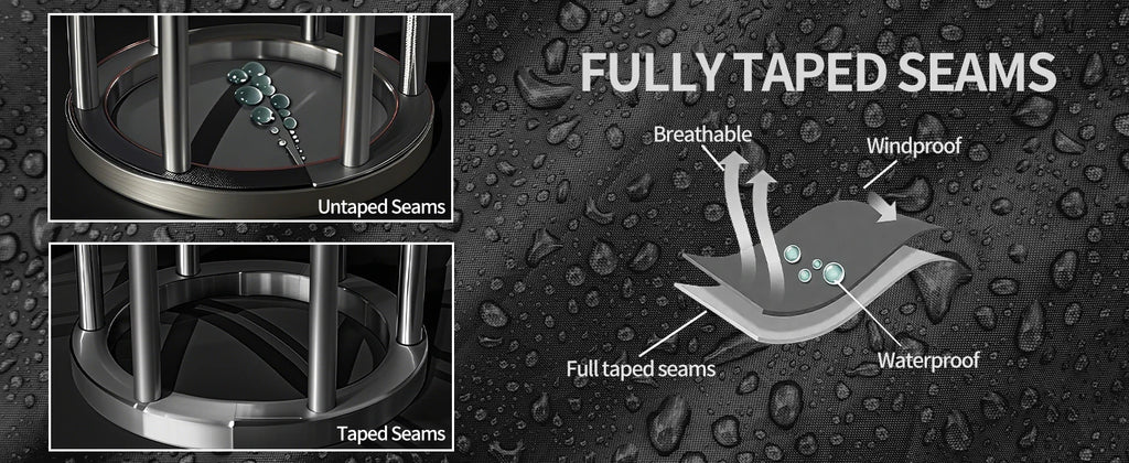 WOSAWE Motorcycle Raincoat Split Men Women Riding Rain CoatAnti-storm Locomotive Rain Cape Whole Body Waterproof Reflective