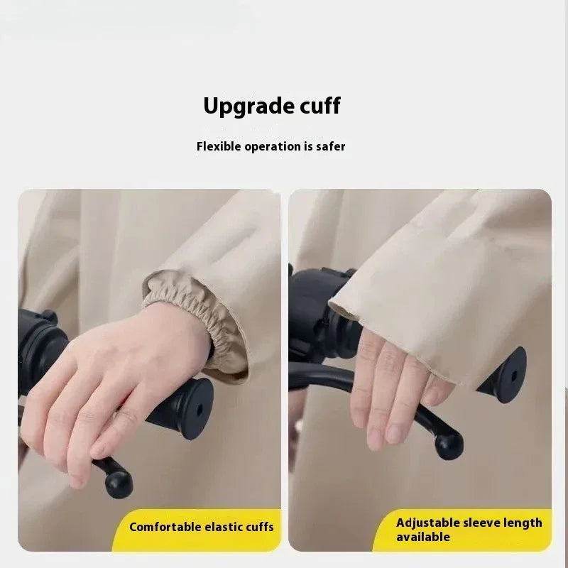 NPY New Thickened Adult Motorcycle Raincoat Electric Car Rain Coat For Men Women Durable Waterproof Riding Gear Special Raincoat