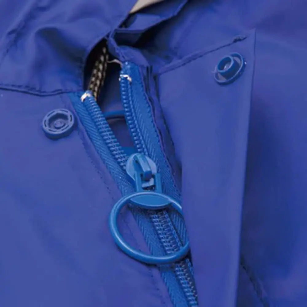 Reusable Wheelchair Rain Poncho Waterproof Reflective Strip Raincoat Cloak Lightweight with Hood Windproof Cape Old Scooter