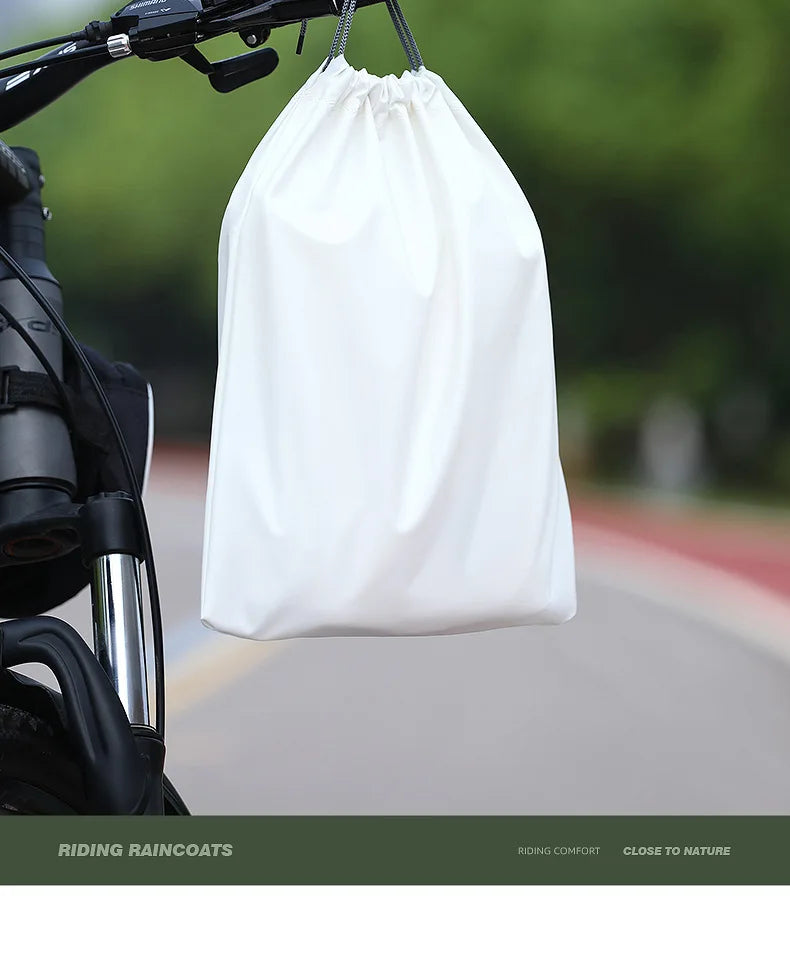 Youthful Bicycle Raincoat for School Riding Mountain Bike Road Outdoor Cycling ex High School Students Special Use