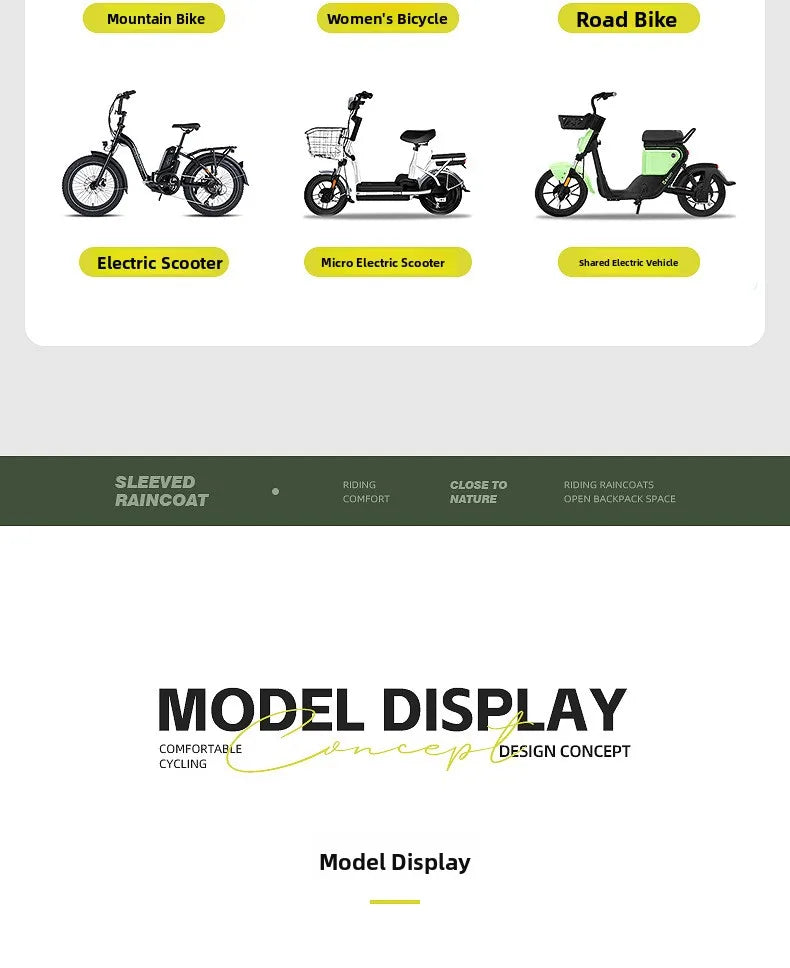 Youthful Bicycle Raincoat for School Riding Mountain Bike Road Outdoor Cycling ex High School Students Special Use