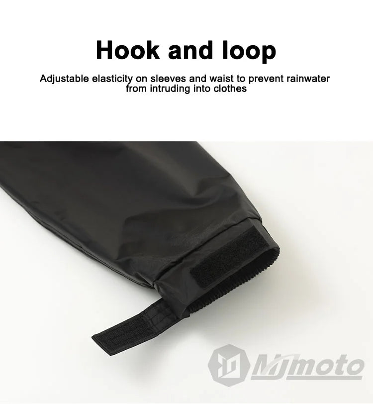 New Motorcycle Raincoat Suit Men Women Waterproof Motocross Raincoat Jacket Motorbike Raincoat Pants Reflective Bicycle Raincoat