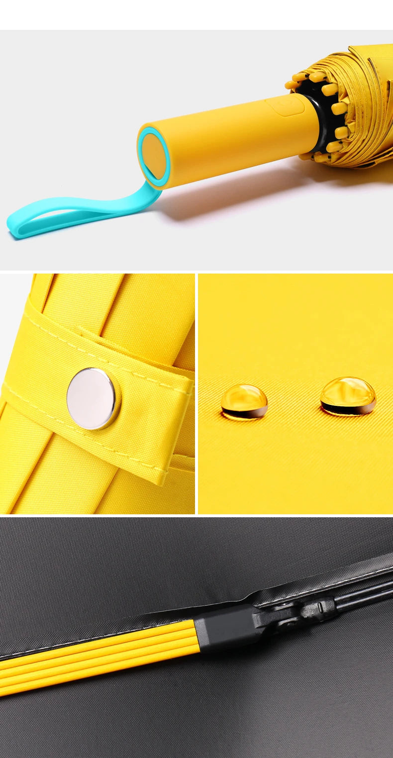 Super Strong Windproof Automatic Umbrella for Men and Women, 72 Bone, Large Rainproof, Sun UV Protection, Folding Rain Umbrellas