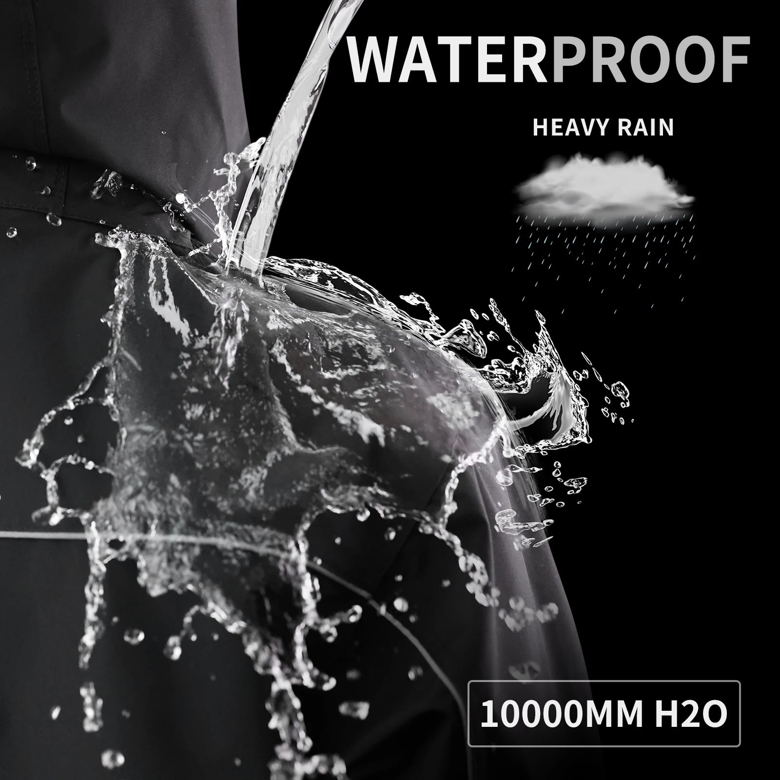 WOSAWE Motorcycle Raincoat Men Women Waterproof Motorcycle Rider Raincoat Moto Raincoat Jacket Biker Raincoat