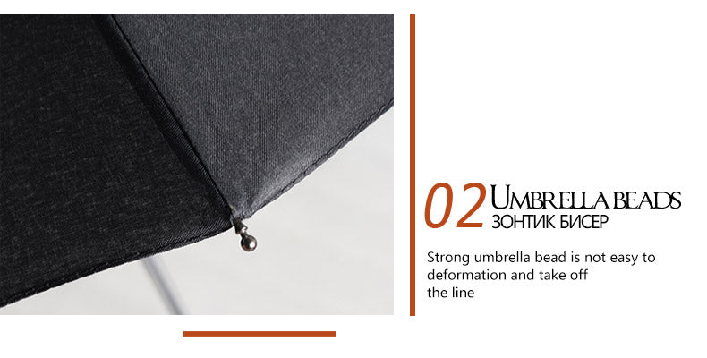 Genuine Parachase Folding Umbrella Brand Business Men Automatic Umbrella Rain Windproof Curved Handle Prasols for Adult