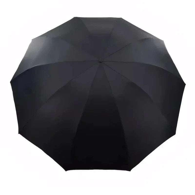 130cm Extra-large Folding Umbrella Heavy-duty Reinforced Portable Travel Windproof Rain Umbrella For Travel Family Use New