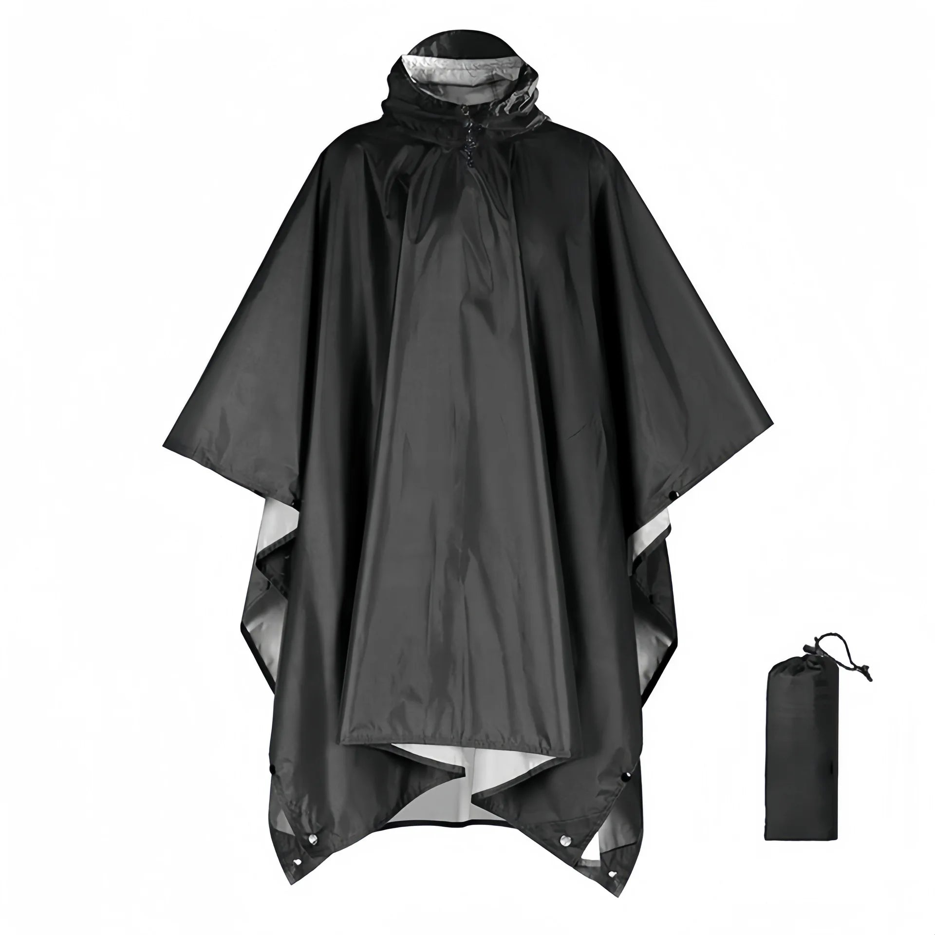 New 3 in 1 Outdoor Raincoat Waterproof Multifunction Rain Cover Lightweight Large Outdoor Rainwear Hiking Travel