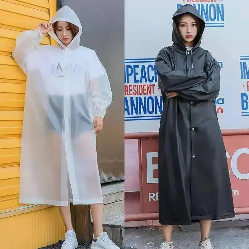 Adult Raincoat Non Disposable Thickened Outdoor Travel Climbing Waterproof Rain Gear Universal One Piece Raincoat