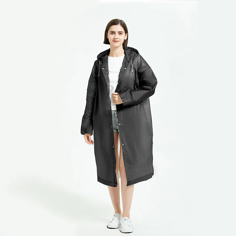 Adult Raincoat Non Disposable Thickened Outdoor Travel Climbing Waterproof Rain Gear Universal One Piece Raincoat