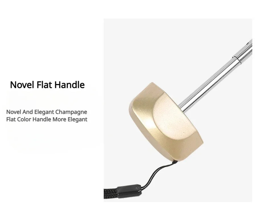 Flat Five Fold Umbrella Ultra Light Mini Umbrella Sun Umbrella Black Rubber Sun Protection Umbrella Compact Pocket Umbrella