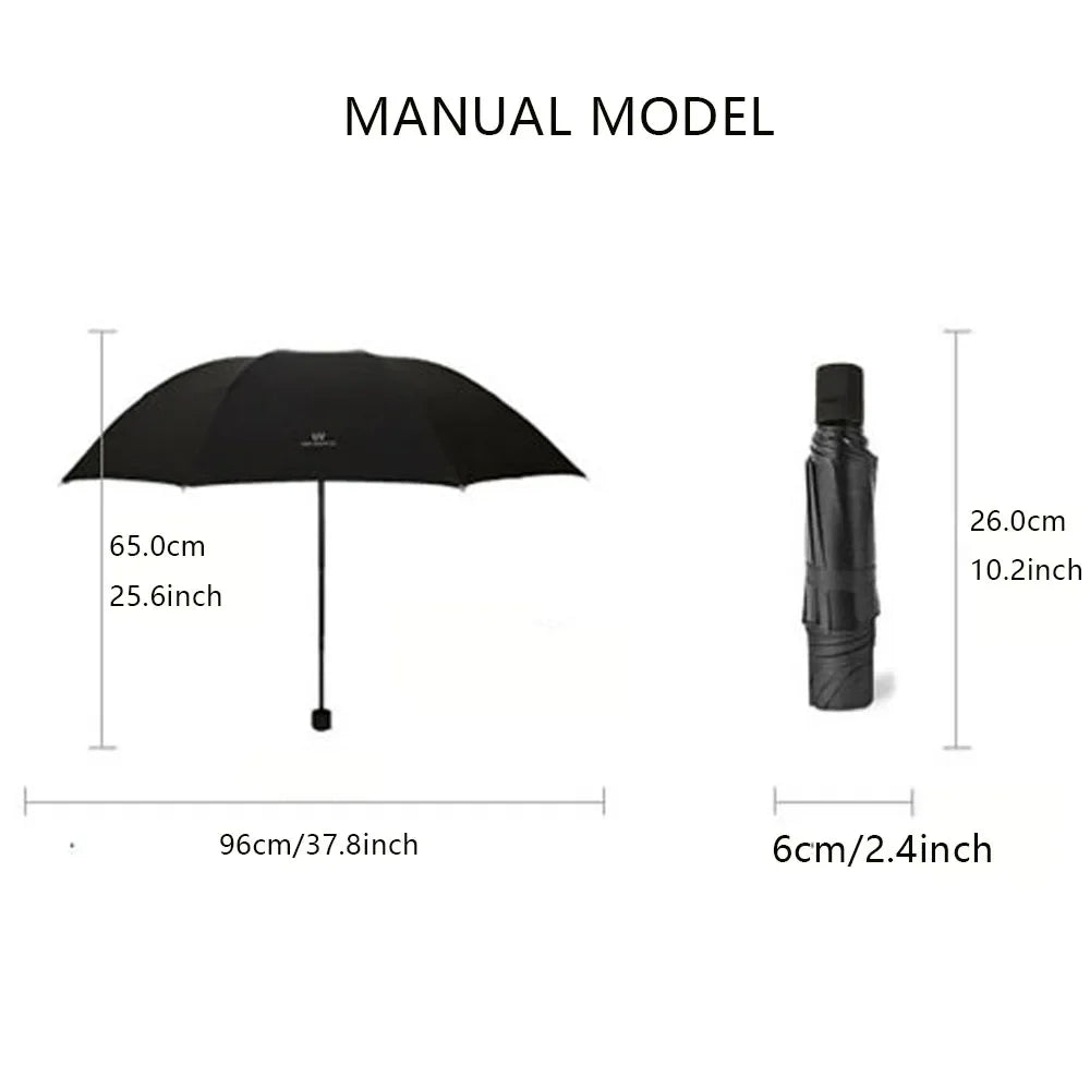 Umbrellas Sun umbrellas Cartoon rain and sunny manually folded student portable umbrellas Sunshade accessories Outdoor equipment