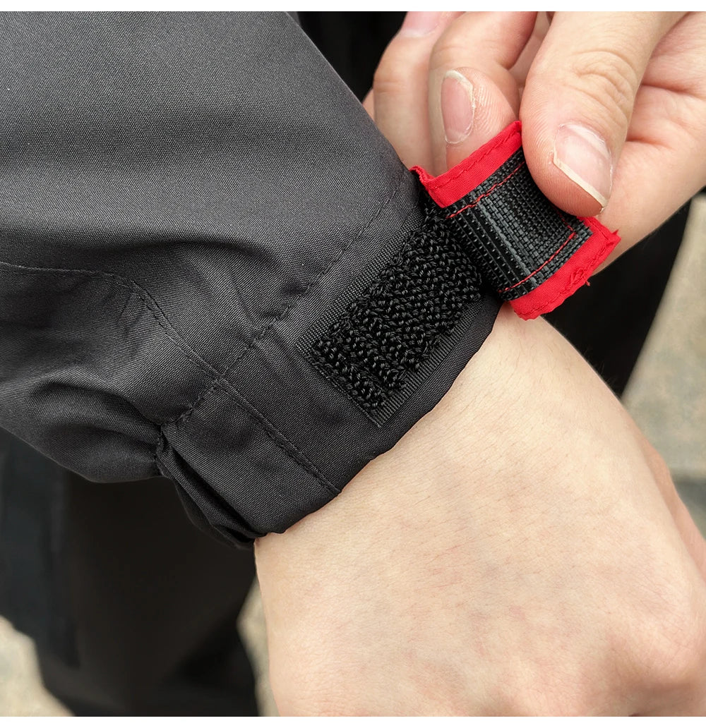 WOSAWE Motorcycle Raincoat Men's Rainproof Thickened plus-Sized Riding Full Body Split Single Raincoat Rain Pants