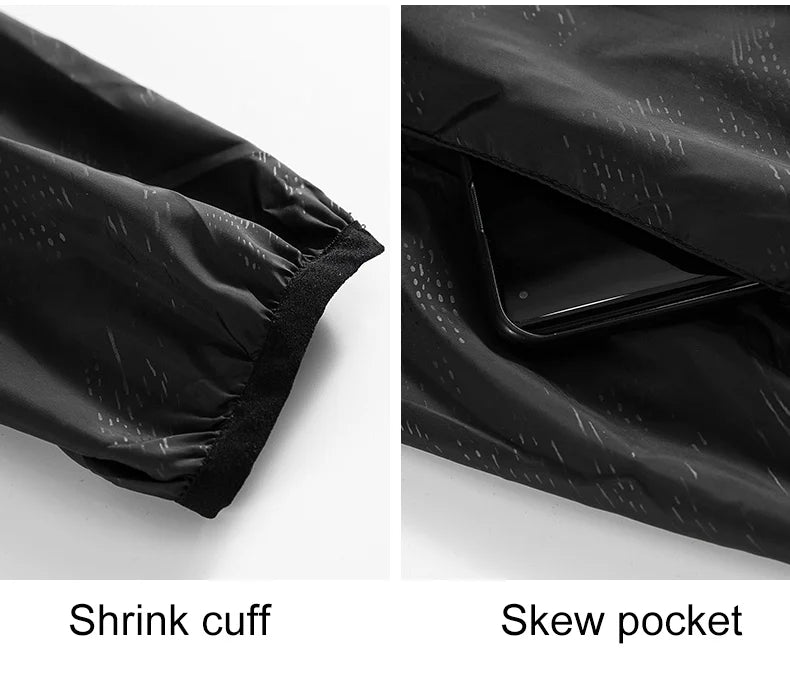 JNLN Hiking Jacket Men Women Waterproof Sun Protective Windbreaker Camping Climbing Outdoor Rain Coat Unisex Portable Clothes