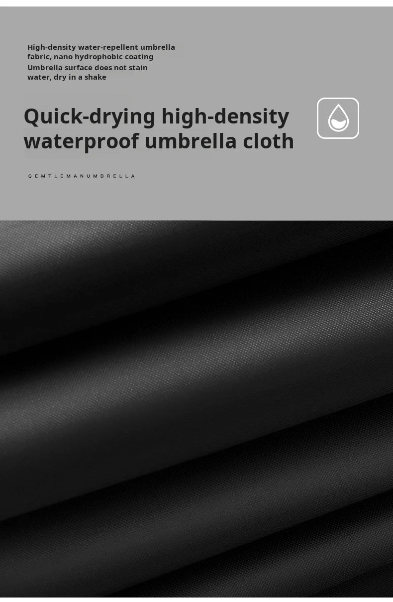 Umbrella Automatic Large Double 16 Bone Solid Wood Handle Men's Umbrella Retro Thick Long Handle Umbrella Shangyu Umbrella