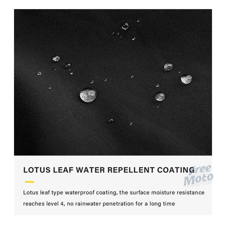 SULAITE Motorcycle Raincoat Suits Men Waterproof Rain Gear Rain Jacket Reflective Work Rain Coats Lightweight Hiking Rainsuit