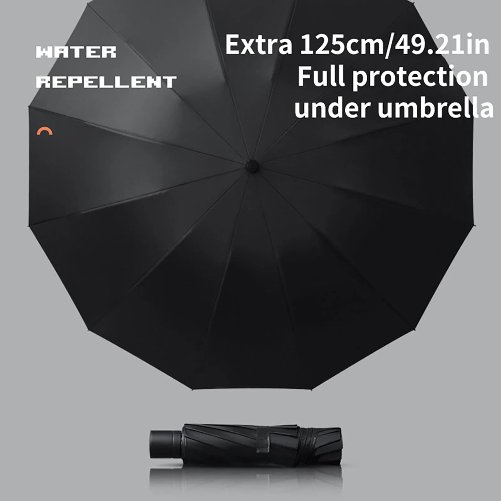 130cm/51.18 Inch High-quality Ten-bone Umbrella, Reinforced Umbrella Frame, Strong Waterproof Windproof, Manual Large Umbrella