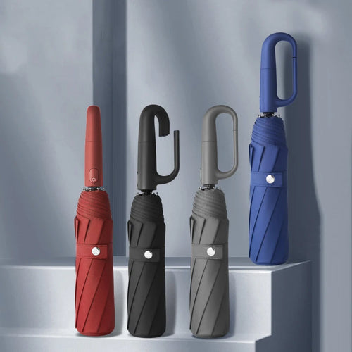 20 ribbed buckle design, fully automatic men's and women's folding, super large and strong sunshade double umbrella sun umbrella