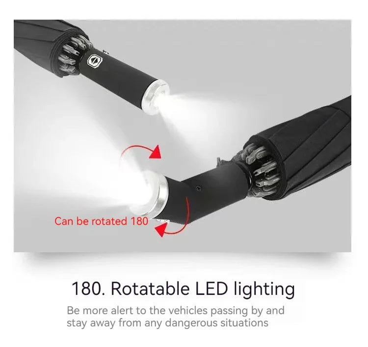 Mercedes Benz A B C E S Class AMG GLA GLB GLC GLE CLA CLS SLC GLS GLK SLK Vito Car Automatic Folding Windproof Sunshade Umbrella