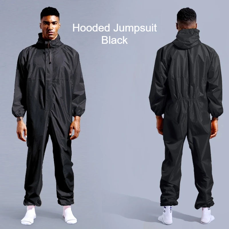 Waterproof Raincoat /Conjoined Men Raincoat/overalls Men and Women Fission Rain Suit Rain Coat Hooded Womens Raincoat