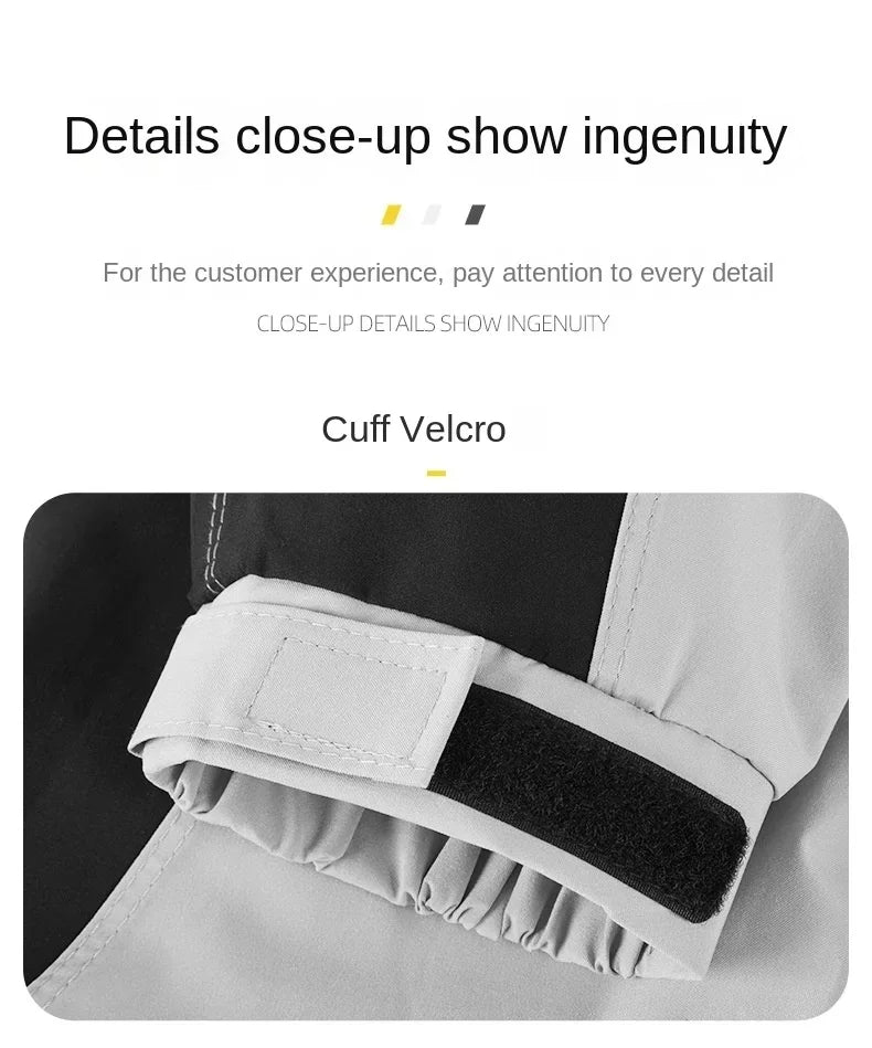 Split Waterproof Motorcycle Riding Rain Suit for Men & Women Outdoor Dirt biker Scooter/Bike Racing Jacket & Pants Set Raincoat