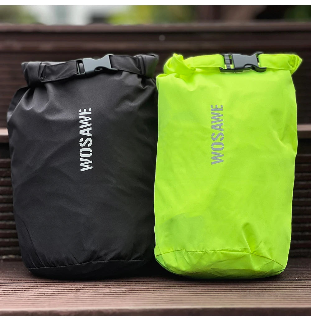 WOSAWE Motorcycle Raincoat Men's Rainproof Thickened plus-Sized Riding Full Body Split Single Raincoat Rain Pants