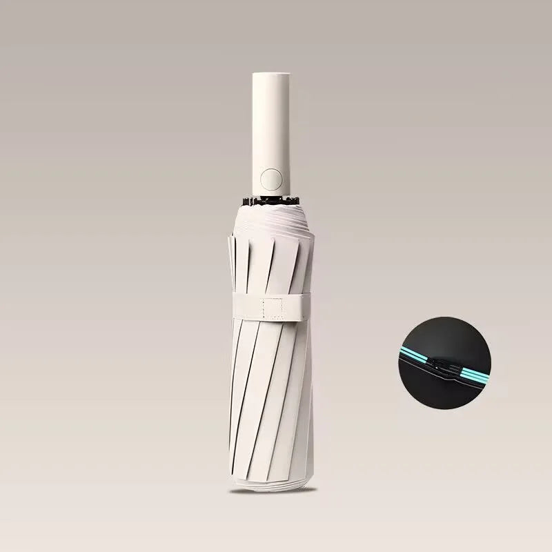 Super Strong 60Bone Windproof Folding Umbrella Telescopic Umbrella Large Automatic Waterproof Anti-storm Sunproof Uv Umbrella