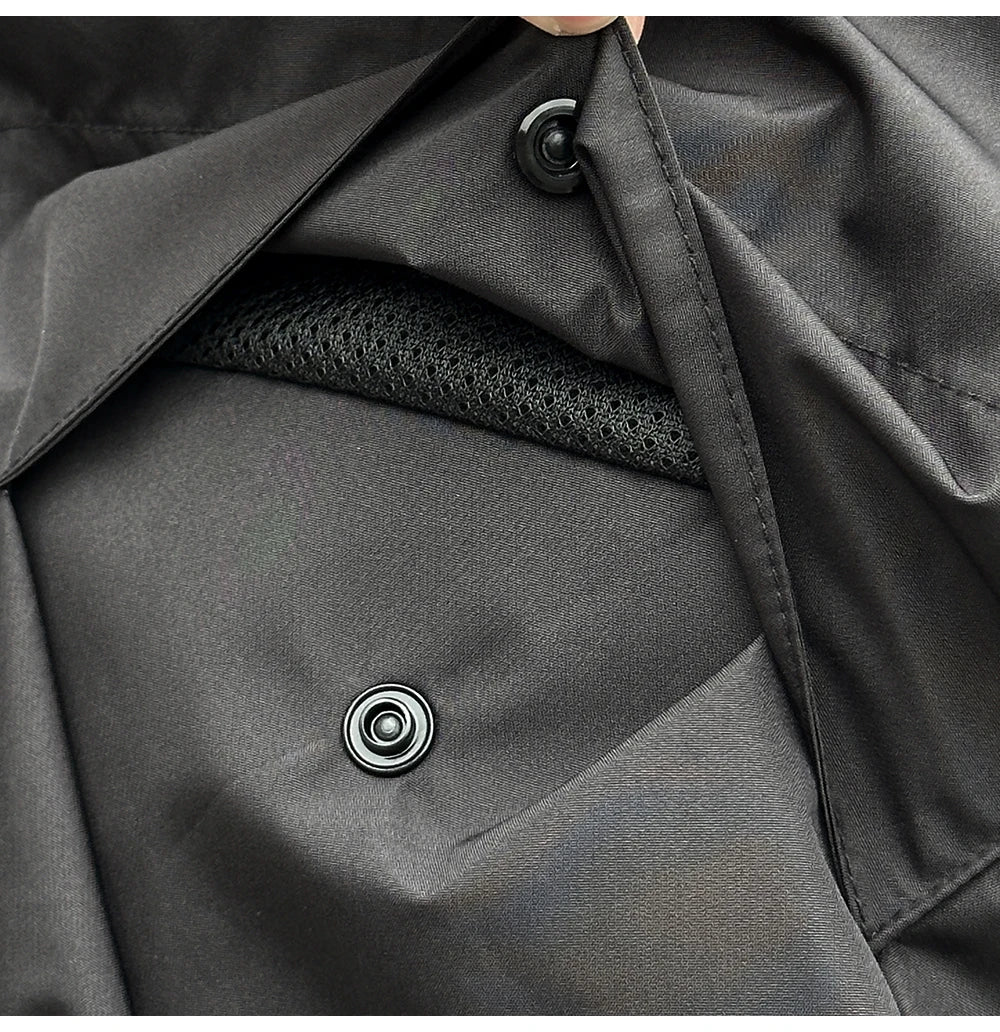 WOSAWE Motorcycle Raincoat Men's Rainproof Thickened plus-Sized Riding Full Body Split Single Raincoat Rain Pants