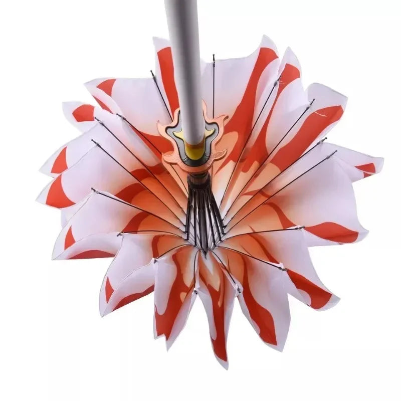 Anime Demon Slayer Katana Umbrella Long Handle Parasol Raincoar Zenitsu Tanjirou Samurai Sword Japanese Katana Umbrellas Gift