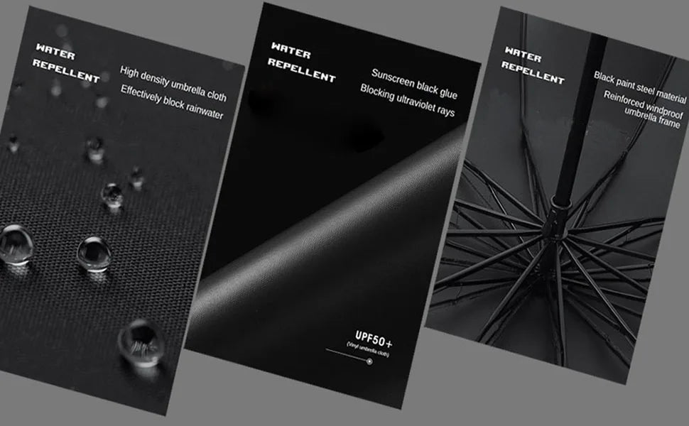 130cm/51.18 Inch High-quality Ten-bone Umbrella, Reinforced Umbrella Frame, Strong Waterproof Windproof, Manual Large Umbrella