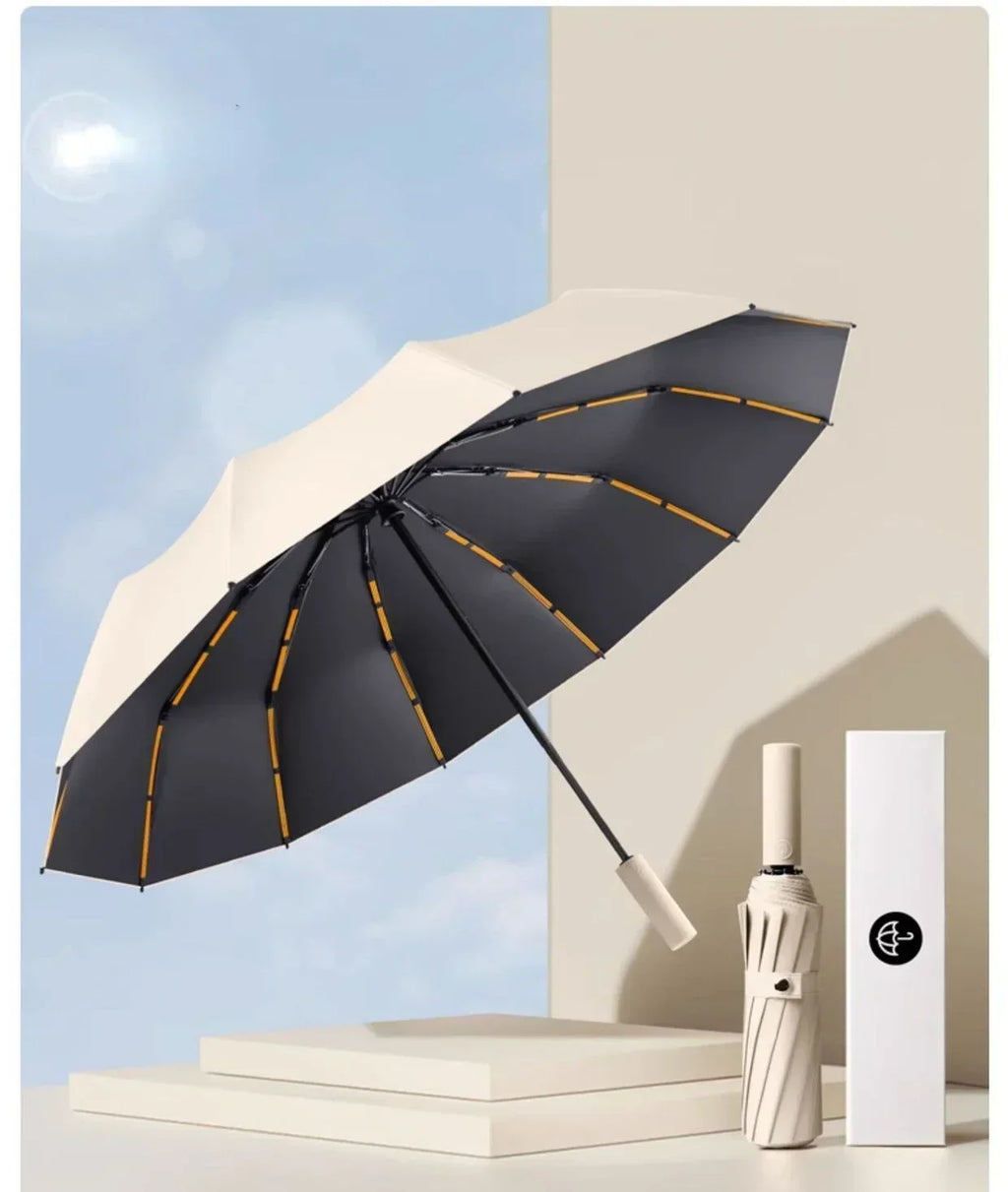 72 Bone Super Strong Windproof Automatic Folding Men Umbrella  Reinforced Large Rainproof Sun Protection Umbrellas Women