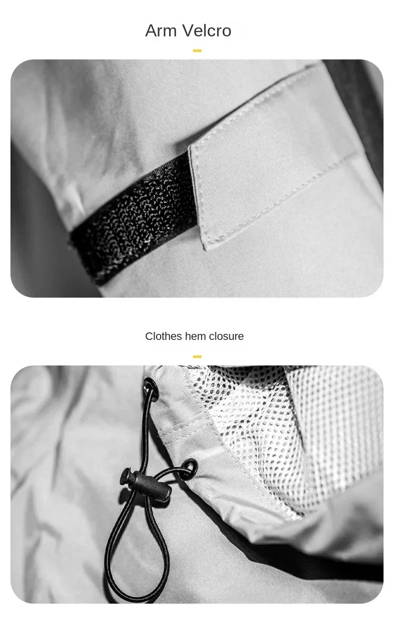 Split Waterproof Motorcycle Riding Rain Suit for Men & Women Outdoor Dirt biker Scooter/Bike Racing Jacket & Pants Set Raincoat