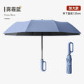 Ring Buckle Design Automatic Umbrella for Men Folding 125CM Extra Large Strong WOMEN'S Sunshade UV Protection Umbrella