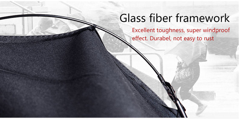 Genuine Parachase Folding Umbrella Brand Business Men Automatic Umbrella Rain Windproof Curved Handle Prasols for Adult