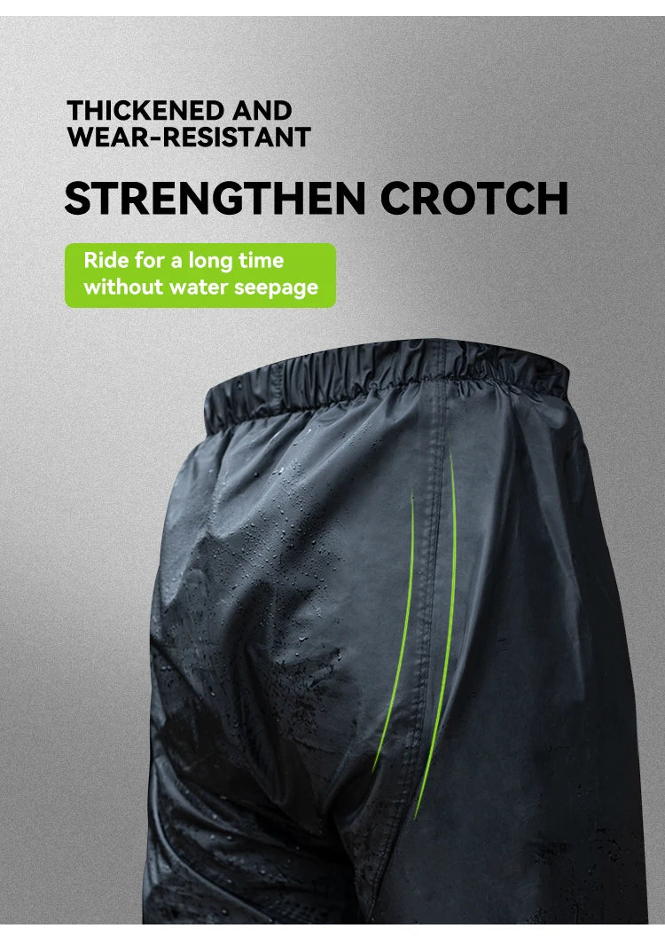 Star Field Knight Motorcycle Riding Raincoat Set Raincoat Rainpants Split Men And Women's Thin Reflective Waterproof Clothing