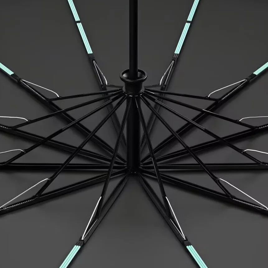 Super Strong 60Bone Windproof Folding Umbrella Telescopic Umbrella Large Automatic Waterproof Anti-storm Sunproof Uv Umbrella